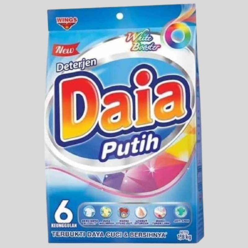 Daia Putih Detergent 1.8Kg